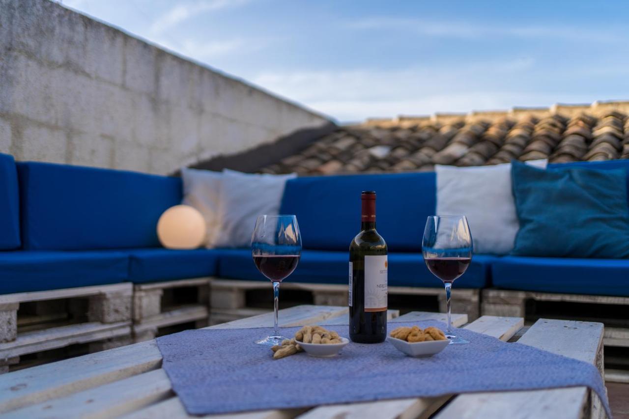 Casa Lina Con Terrazza Villa Canicattini Bagni Екстериор снимка